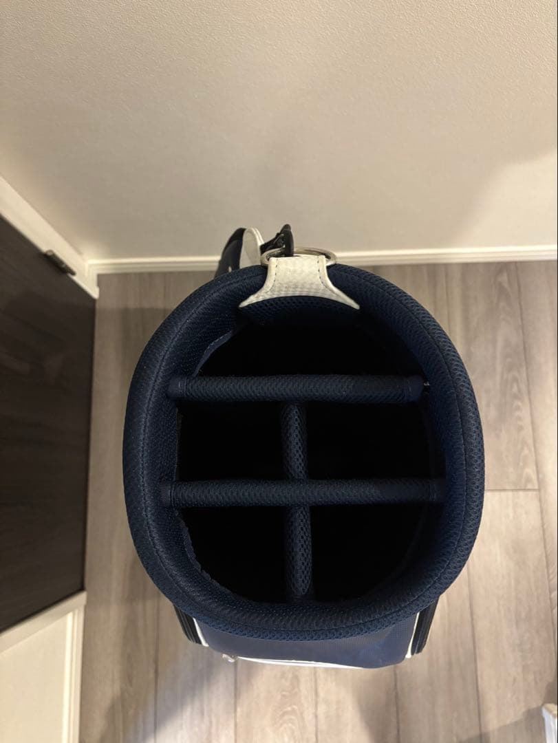 【お値下げ可】Titleist キャディバッグ ネイビーホワイト