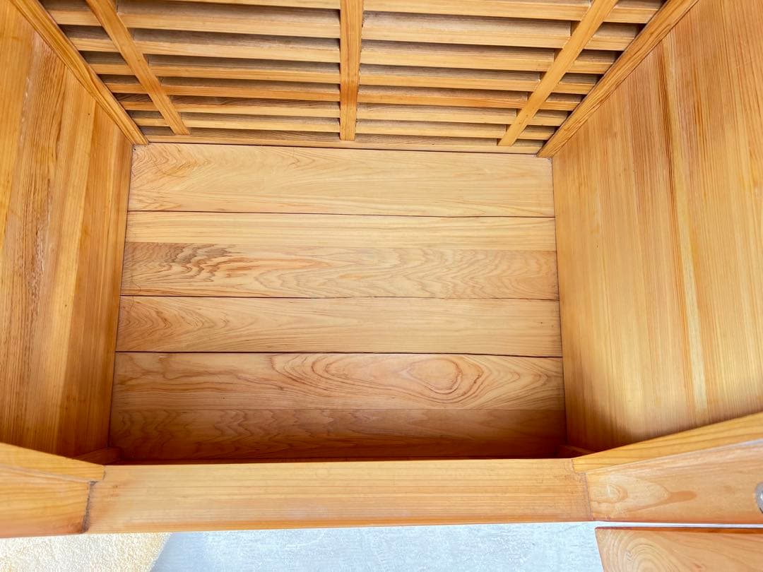 木製コンパクトサウナ 温度調節機能付き