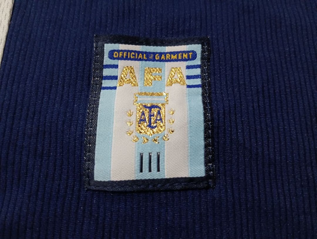 希少美品 1998 アルゼンチン 代表 サッカー ユニフォーム Lサイズ