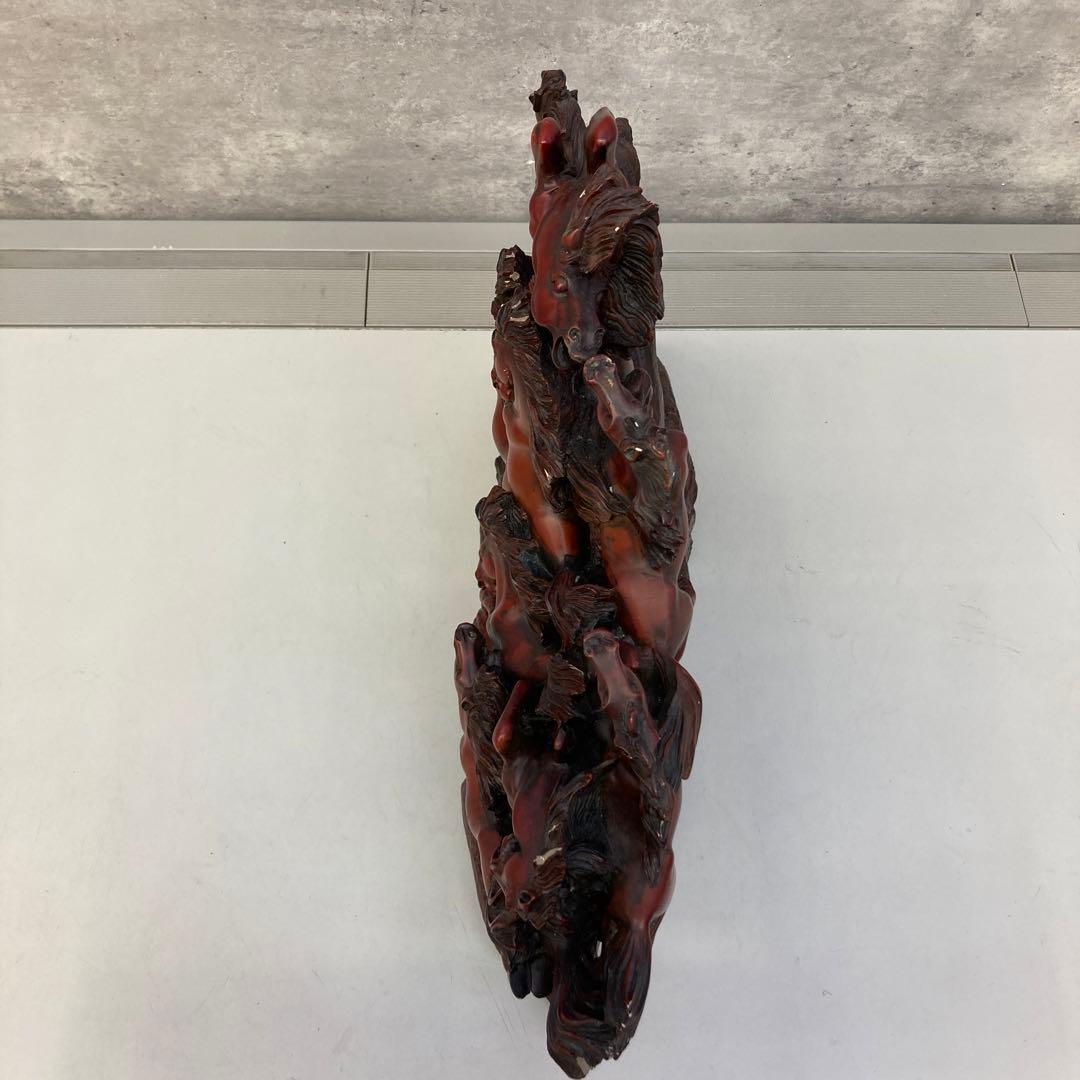 九頭馬 馬 豪華 躍動感 躍動的 置物 インテリア 装飾品 開運 縁起物 置物