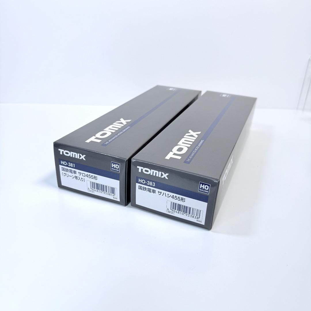 TOMIX サハシ455 ＆サロ455（帯入り）セット 未使用品