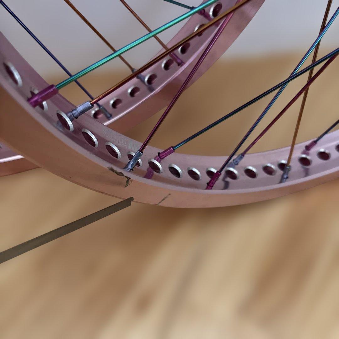 BMX 前後タイヤホイールセット