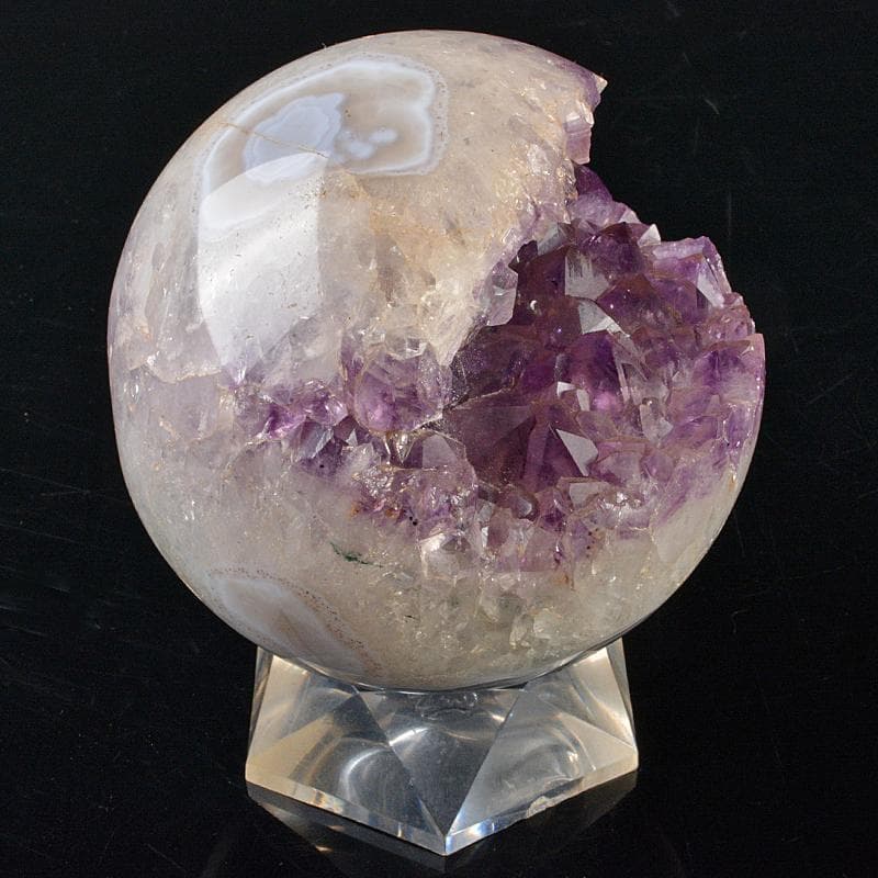 天然石　鑑賞石　アメジスト　原石　紫水晶　約1.2kg　M　R6242