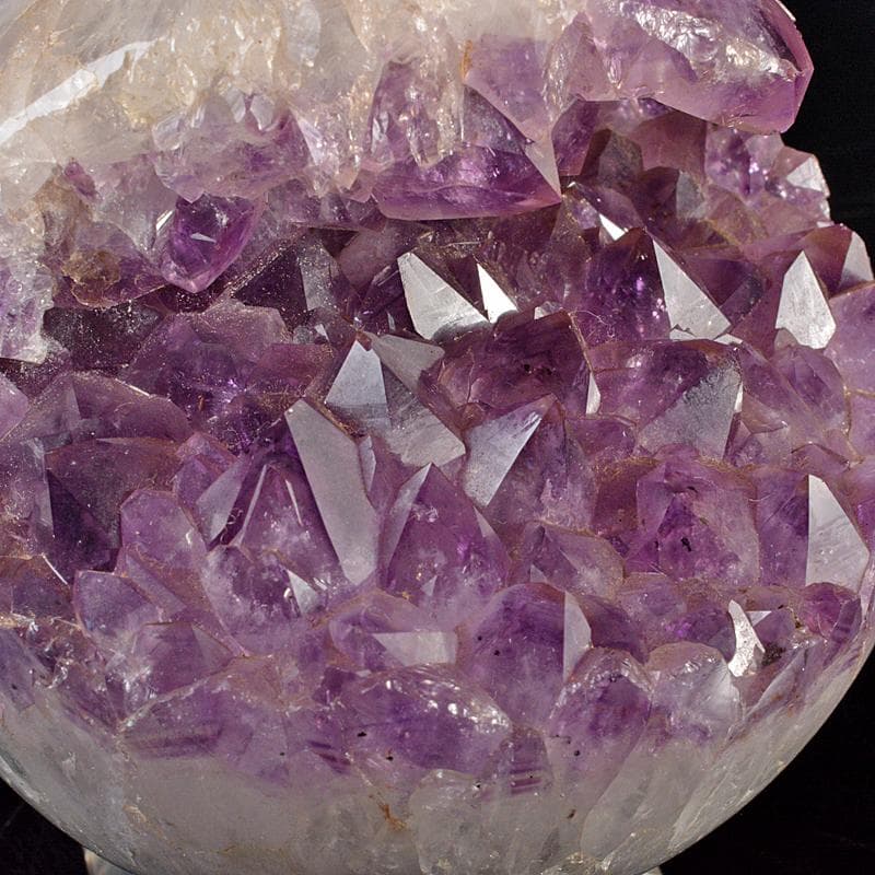 天然石　鑑賞石　アメジスト　原石　紫水晶　約1.2kg　M　R6242