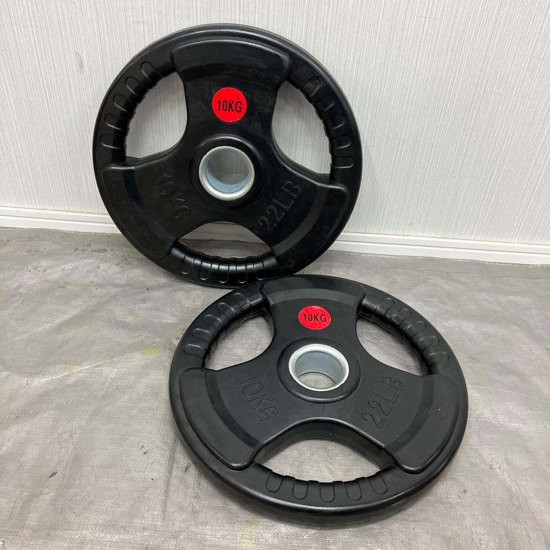 ★特価★10kg×10枚 100kgセット バーベルプレート オリンピックバー用