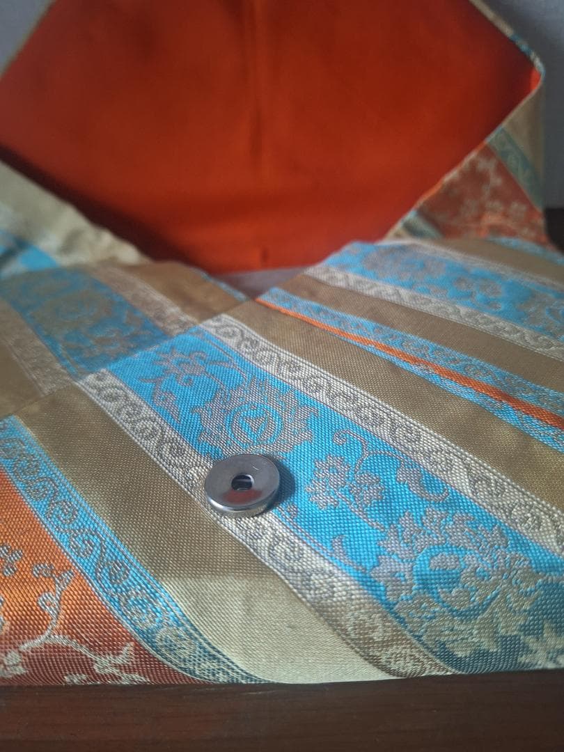 【希少・廃盤柄】龍村美術織物 正絹 数寄屋袋 懐紙・扇子・帛紗・懐紙入　御茶会