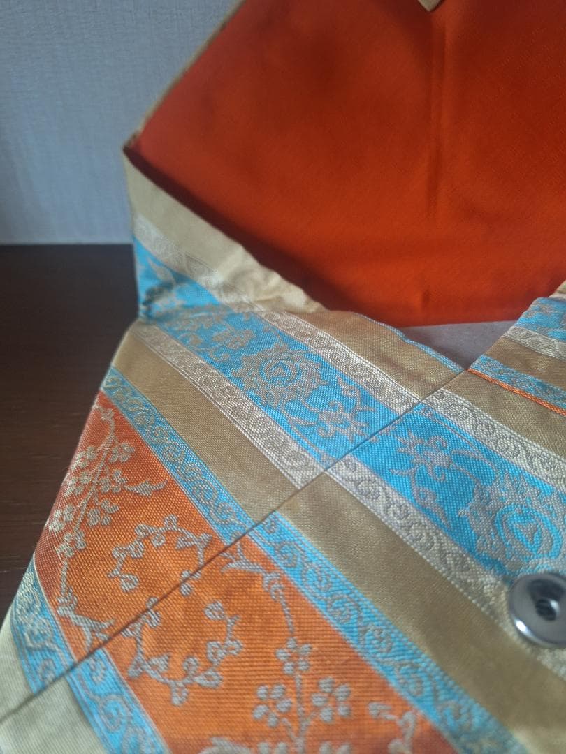 【希少・廃盤柄】龍村美術織物 正絹 数寄屋袋 懐紙・扇子・帛紗・懐紙入　御茶会