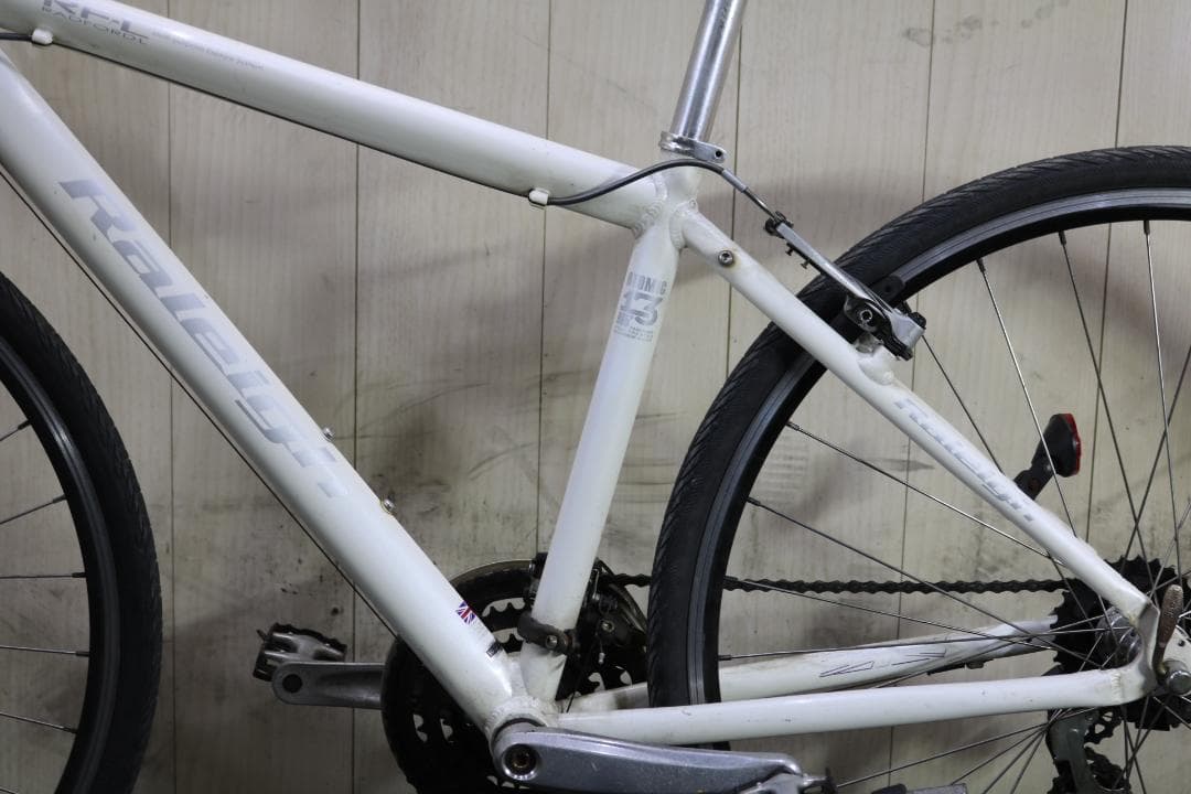 RALEIGH ラレー RF-L 700C アルミ 24速 420mm クロス白