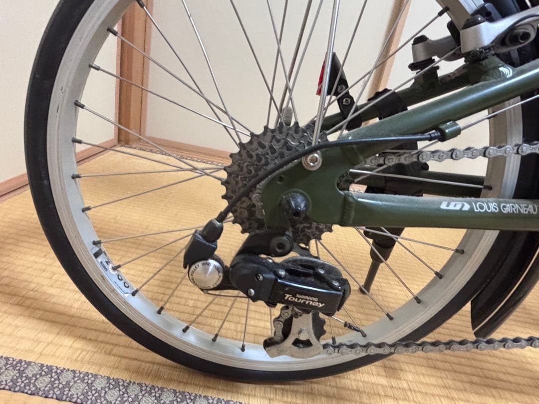 LOUIS GARNEAU MV1 折りたたみ自転車 グリーン 20インチ