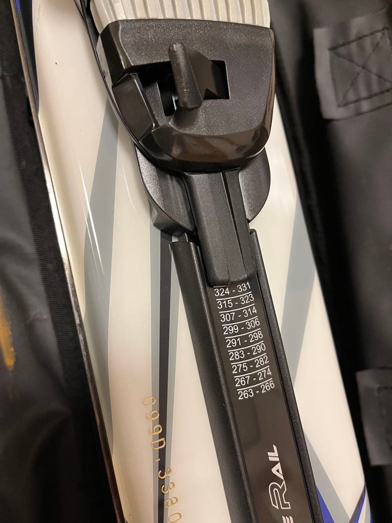 ショートスキー ビンディング付き