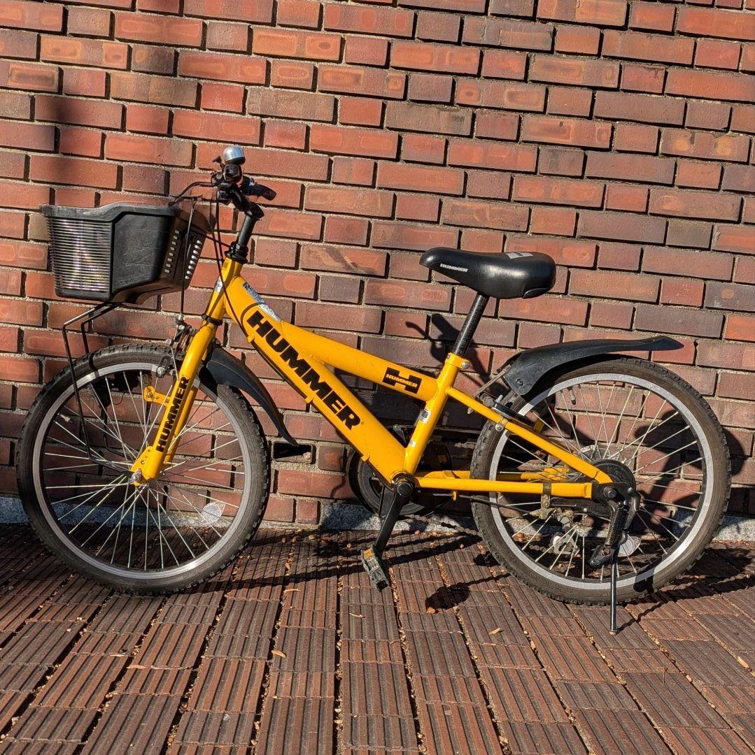 HUMMER キッズ自転車 20インチ イエロー