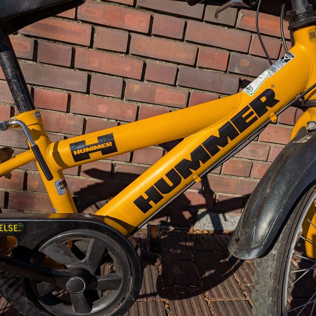 HUMMER キッズ自転車 20インチ イエロー