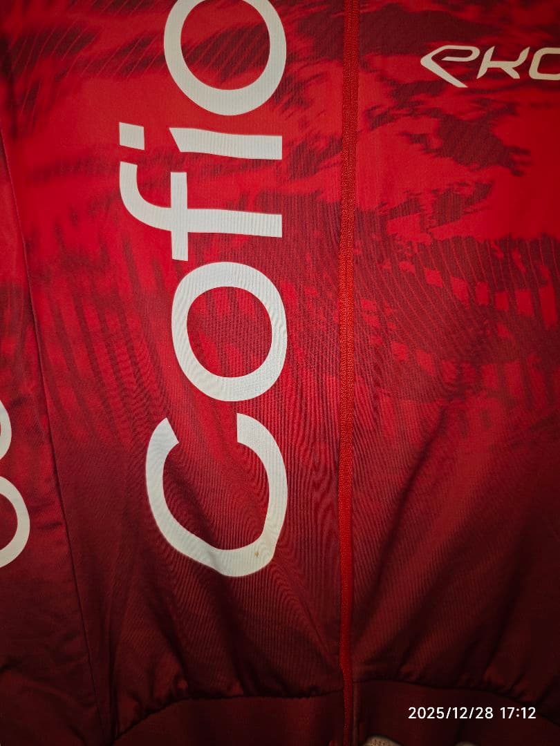 【選手使用品】Cofidis半袖ジャージ・ビブショーツ サイズSトゥミーア選手