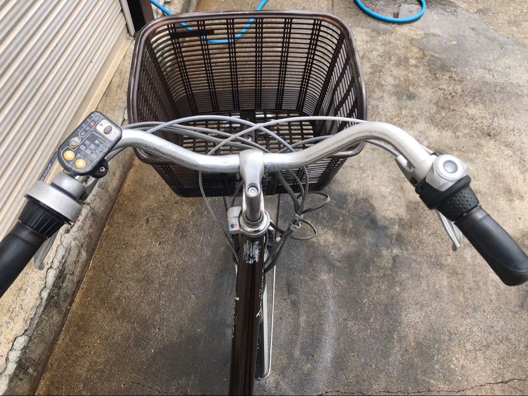 ブリヂストン新機種電動アシスト自転車アシスタ26インチブラウンアルミボディー