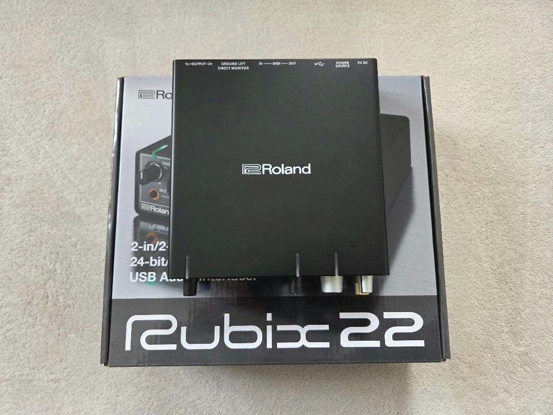 Roland Rubix 22 USBオーディオインターフェイス
