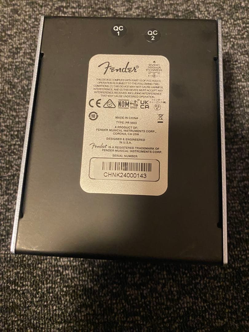 Fender TRE-VERB 週末特価