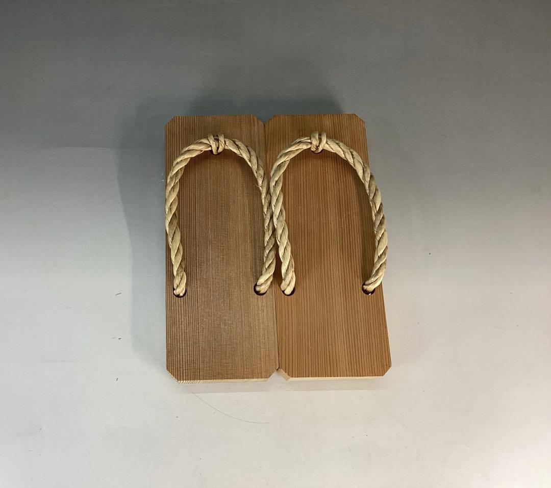 【中古品】露地下駄　駒下駄　3足セット①（紙箱）USED〈税込•送料込〉