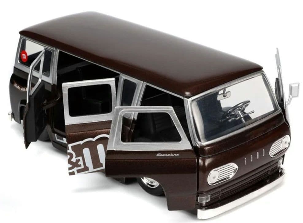 Jada Toys 　1965フォード・エコノライン/レッド・フィギュア