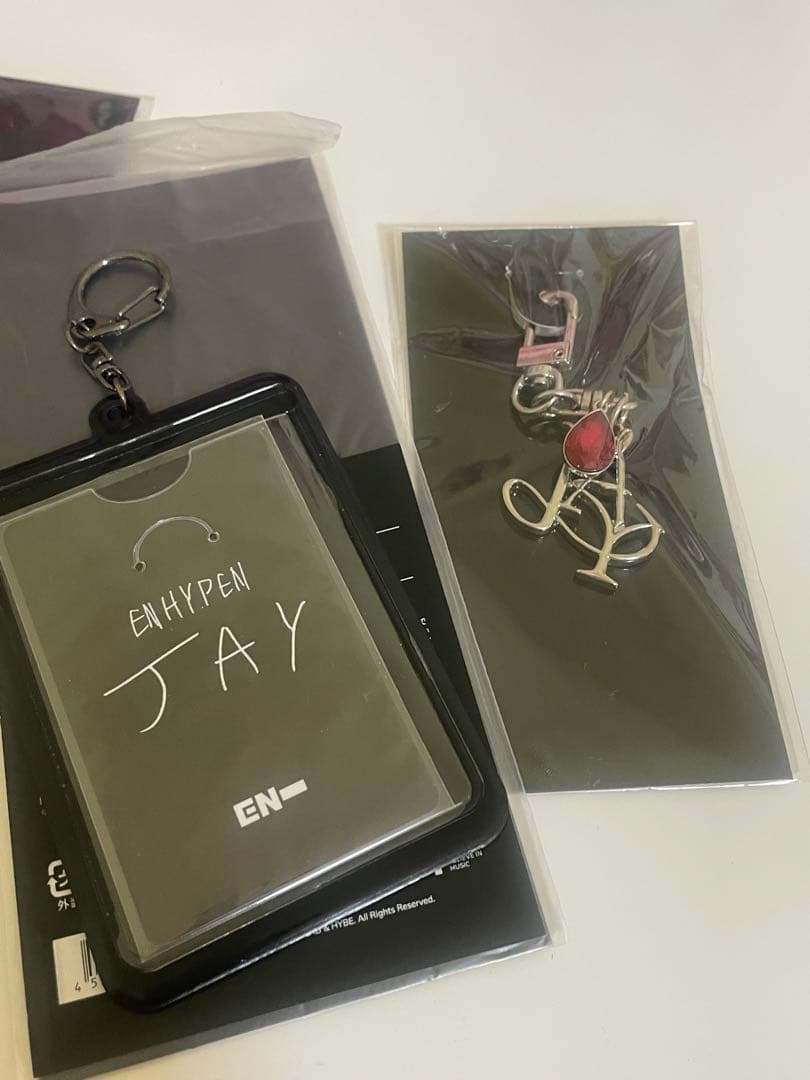 enhypenジェイ マルチストラップ　タオル　IDカード　ショルダーストラップ