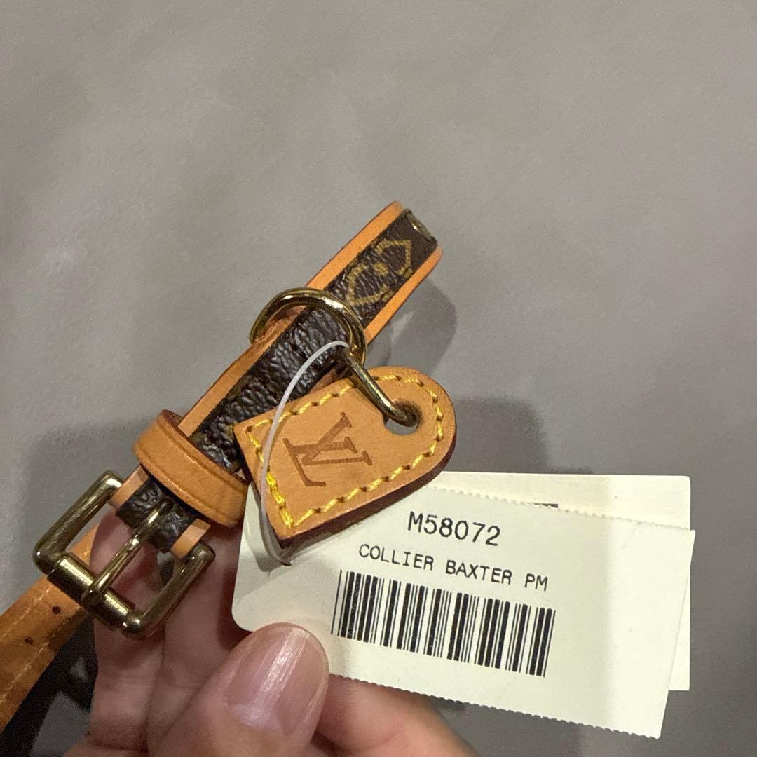 p*o様 Louis Vuitton Collier Baxter PM 首輪
