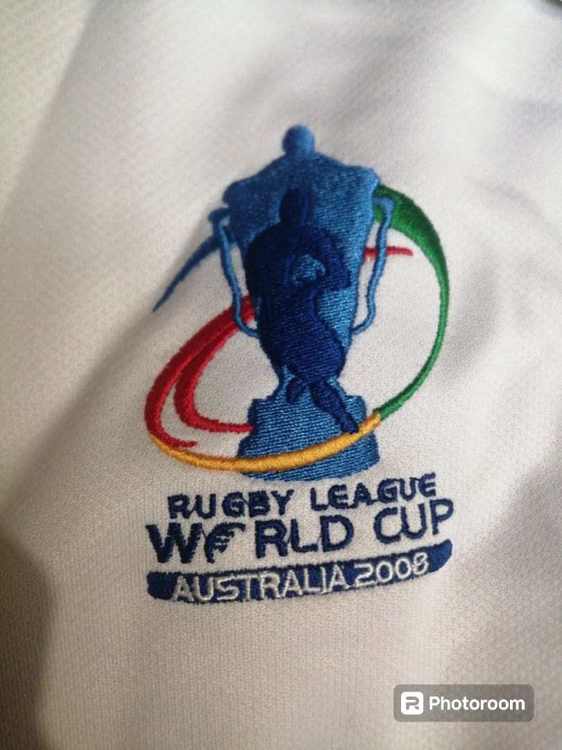 激レア！ラグビーリーグ フィジー代表ユニフォーム Lサイズ(実質XL～2XL)