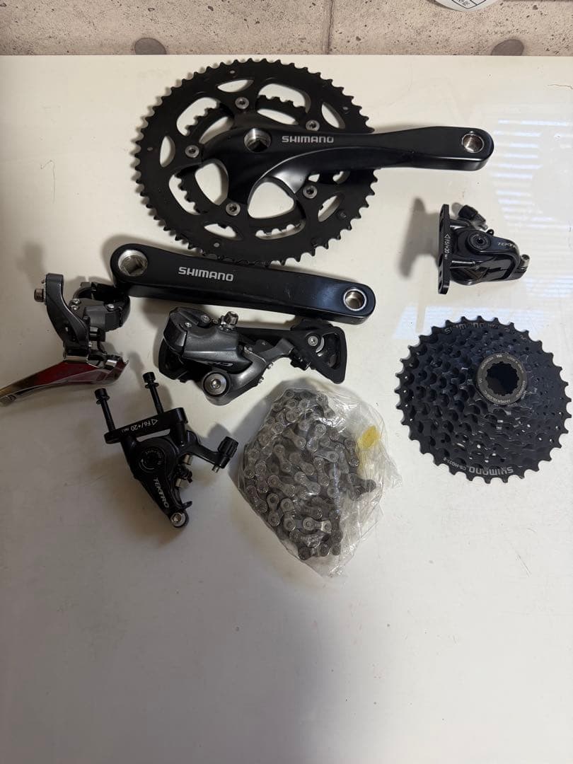 Shimano クラリス 　（2×8段変速）コンポセット