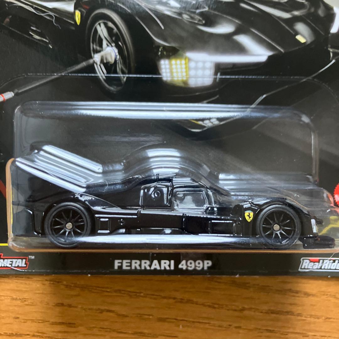 ホットウィール チェイス フェラーリ 499P ブラック 新品未開封