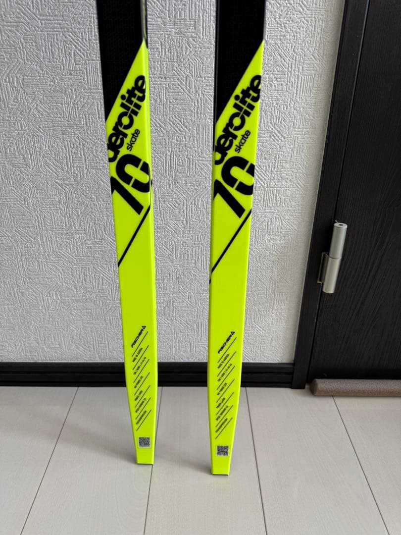 FISCHER クラスカントリー スキー ビンディング ブラック/イエロー