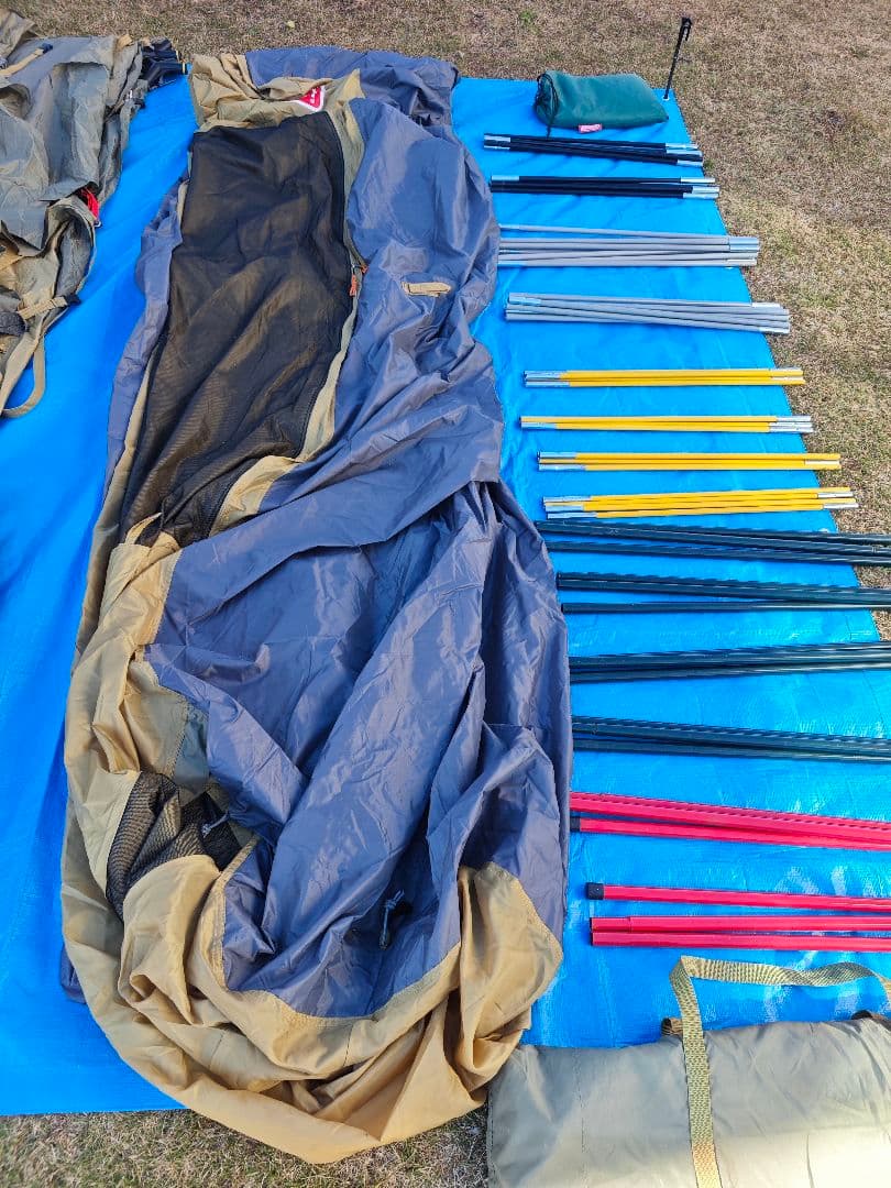 Coleman ラウンドスクリーン2ルーム【 インナーシート、グランドシート付】