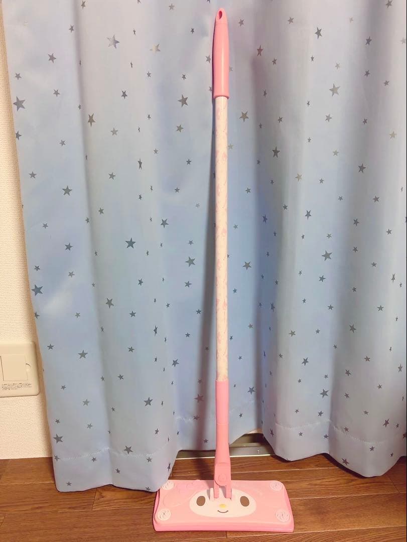 マイメロディ 掃除用モップ クイックルワイパー フローリングワイパー 超激レア