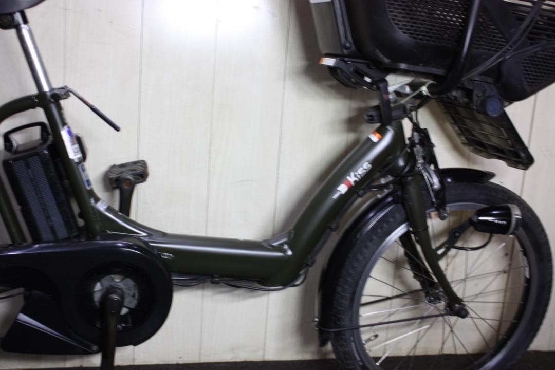 ヤマハPAS Kiss mini XOT5-0008 20型8.7AH 無光沢緑