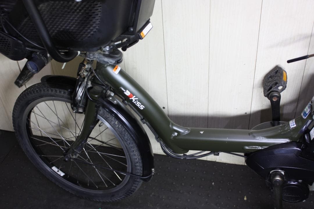 ヤマハPAS Kiss mini XOT5-0008 20型8.7AH 無光沢緑