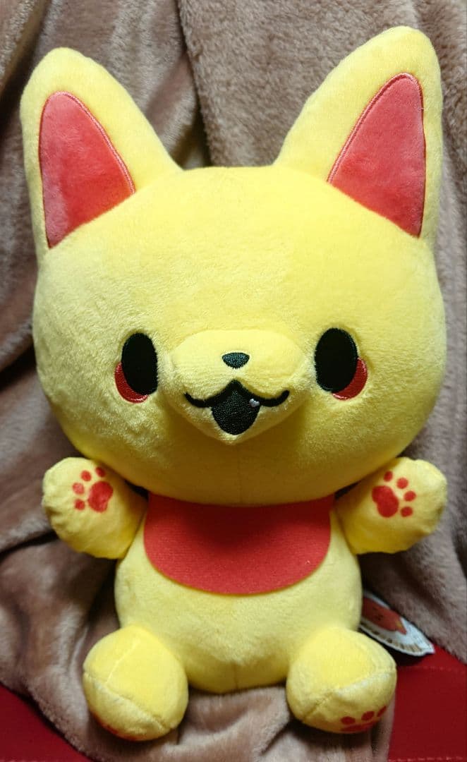 かみさまきつねとサラリーマン BIGぬいぐるみ ベニ キン セット