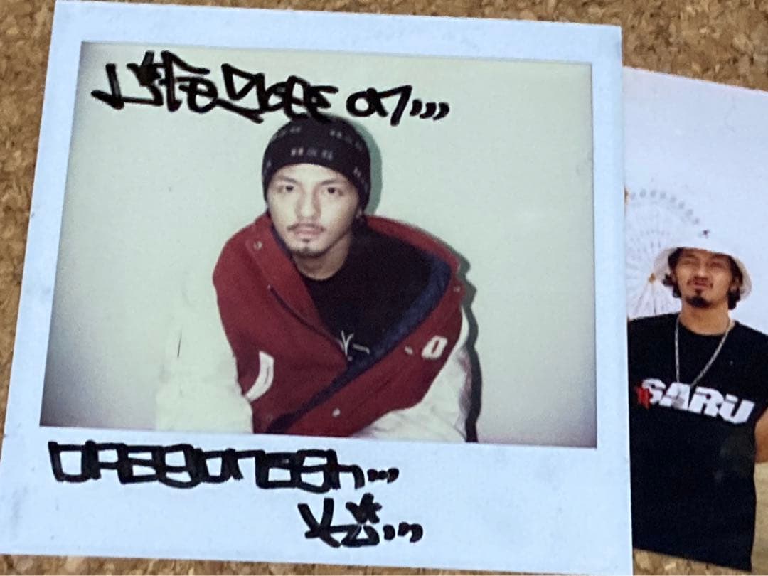 降谷 kj 直筆サインポラロイド&写真 Dragon Ash 激レア