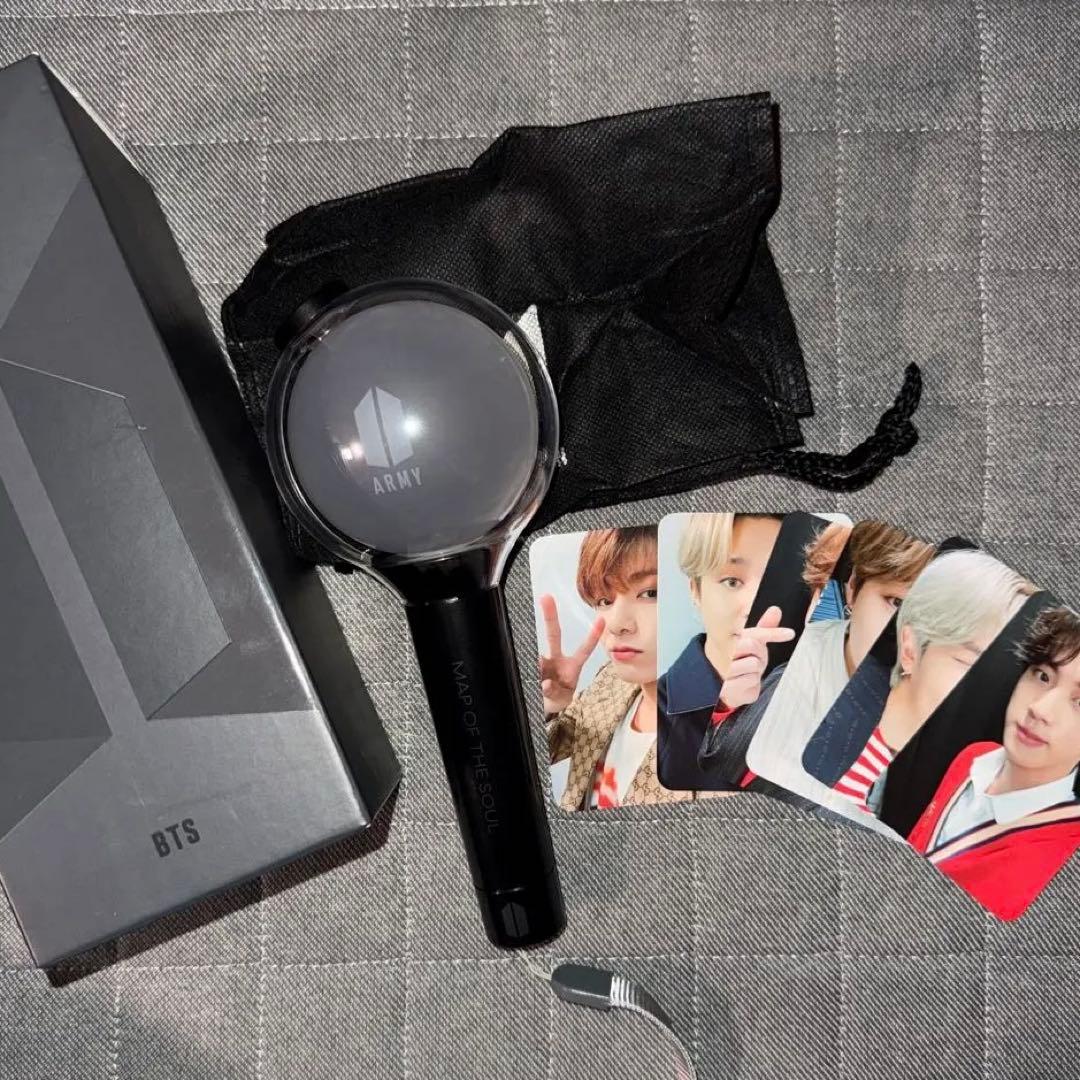 BTS アミボム ペンライト フォトカードセット付き