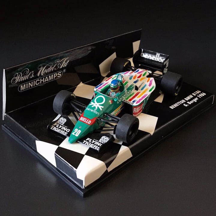 1986 Benetton B186  #20 G.Berger（AUT）