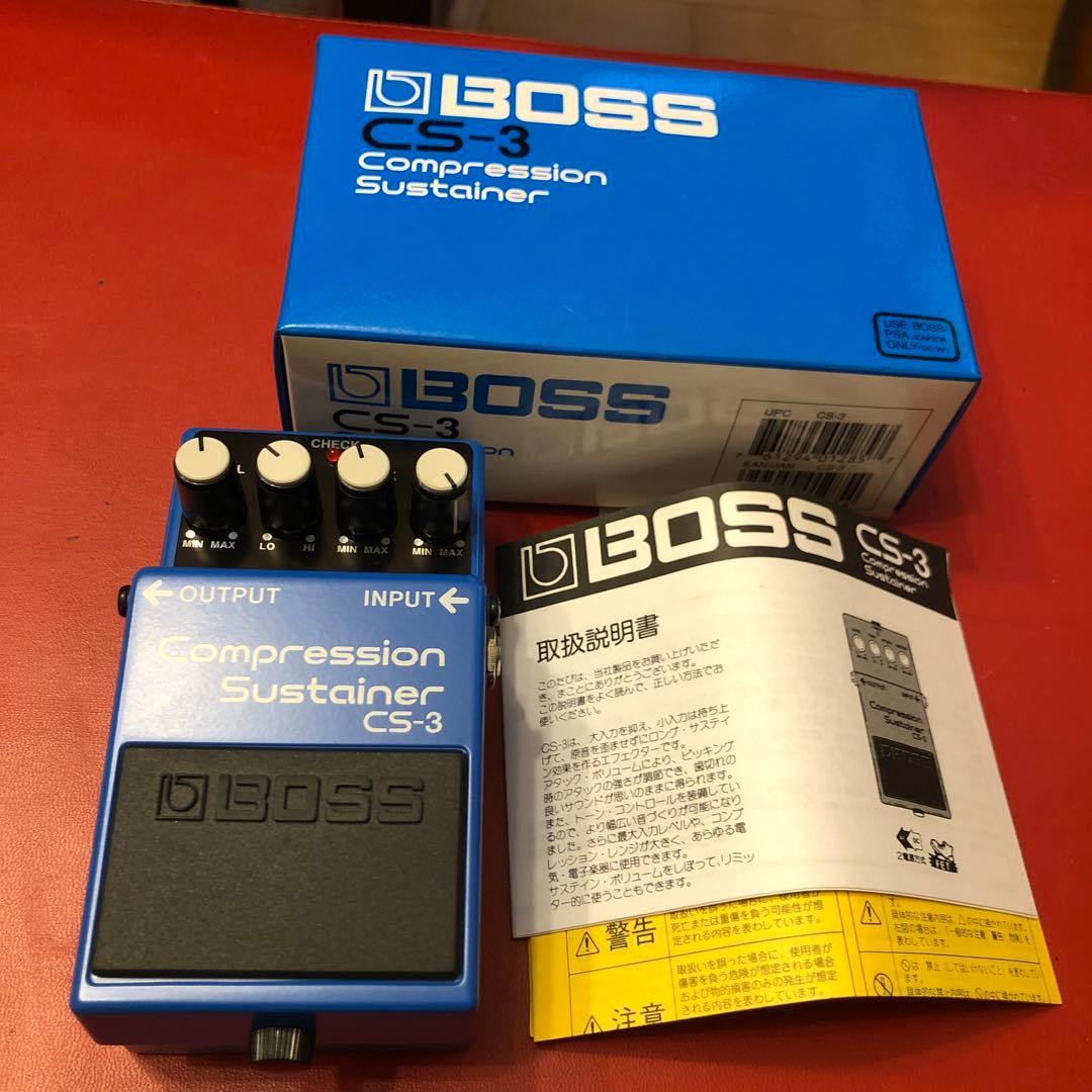 BOSS CS-3 美品　Compression Sustainer