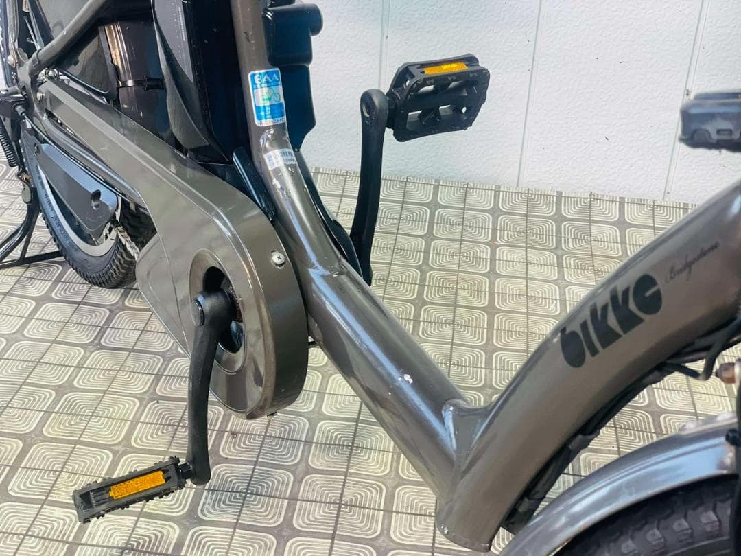 【BRIDGESTONE】20インチ子供乗せ電動アシスト自転車bikke3015