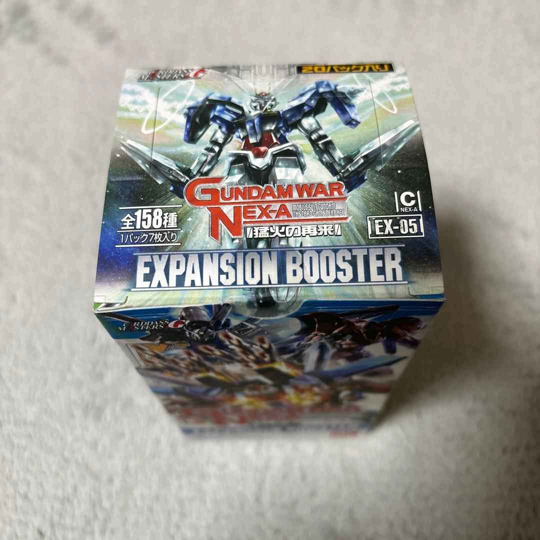 ガンダムウォー　猛火の再来　未開封　BOX テープ付き　①