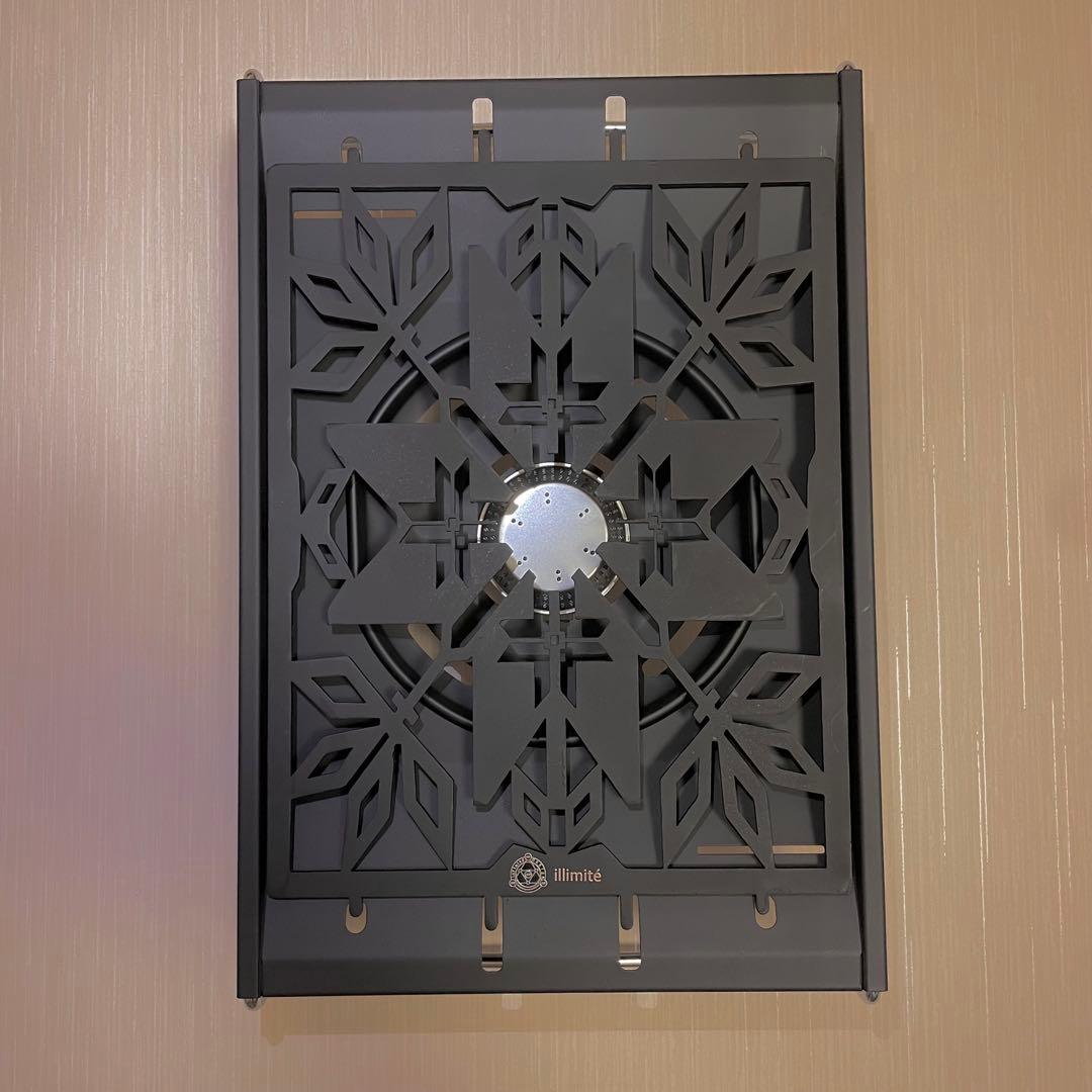 ⭕️お得セット　スノーピーク　フラットバーナー五徳ゴトク+アシナガプレート