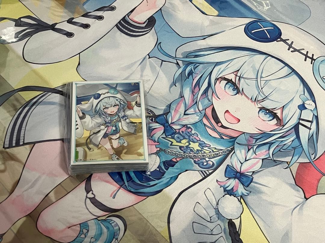 パル家　ホロライブ　スリーブ　プレイマット　水宮枢　B