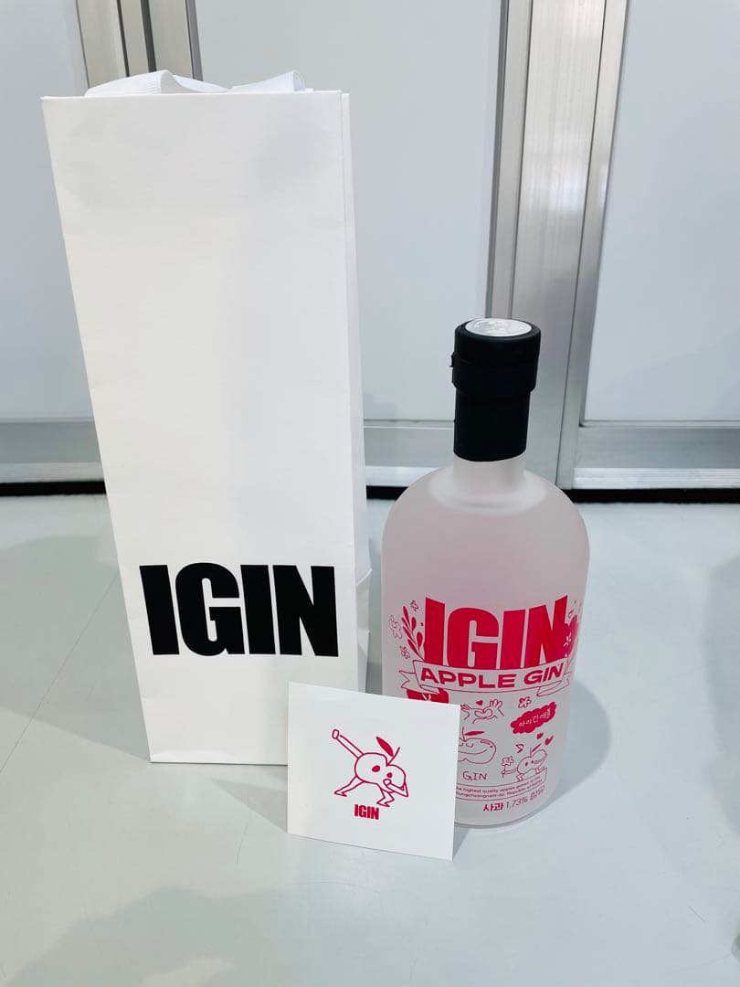 BTS ジン IGIN APPLE GIN ピンク アッブルジン ②
