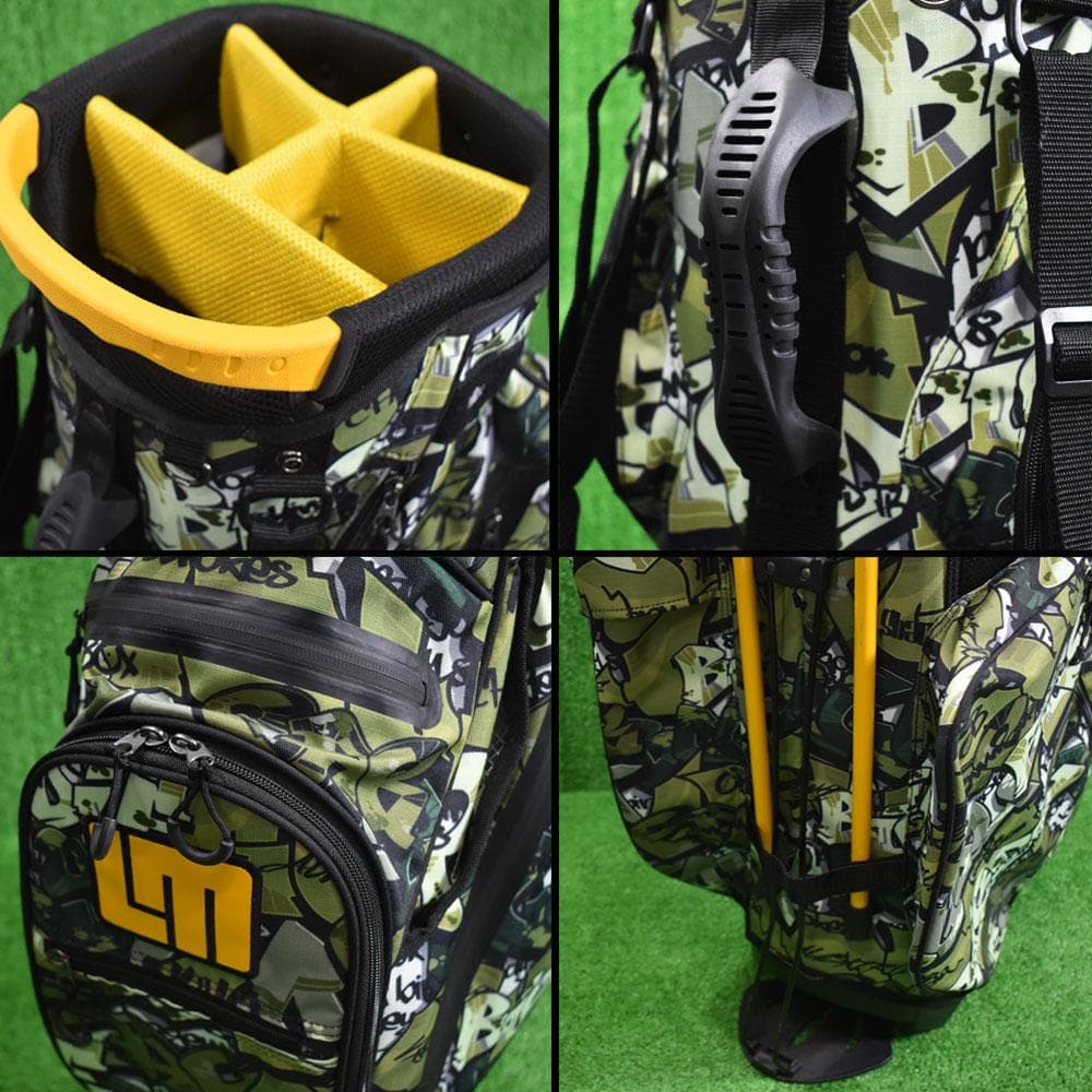 LOUDMOUTH ラウドマウス スタンド式 キャディーバック【カモ】超美品！