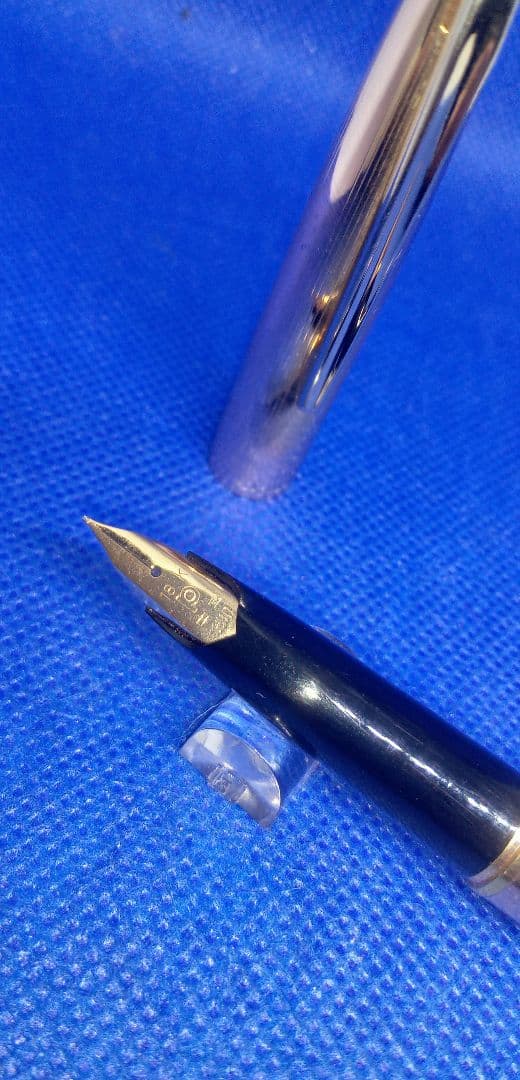 14金張り１８金万年筆中字