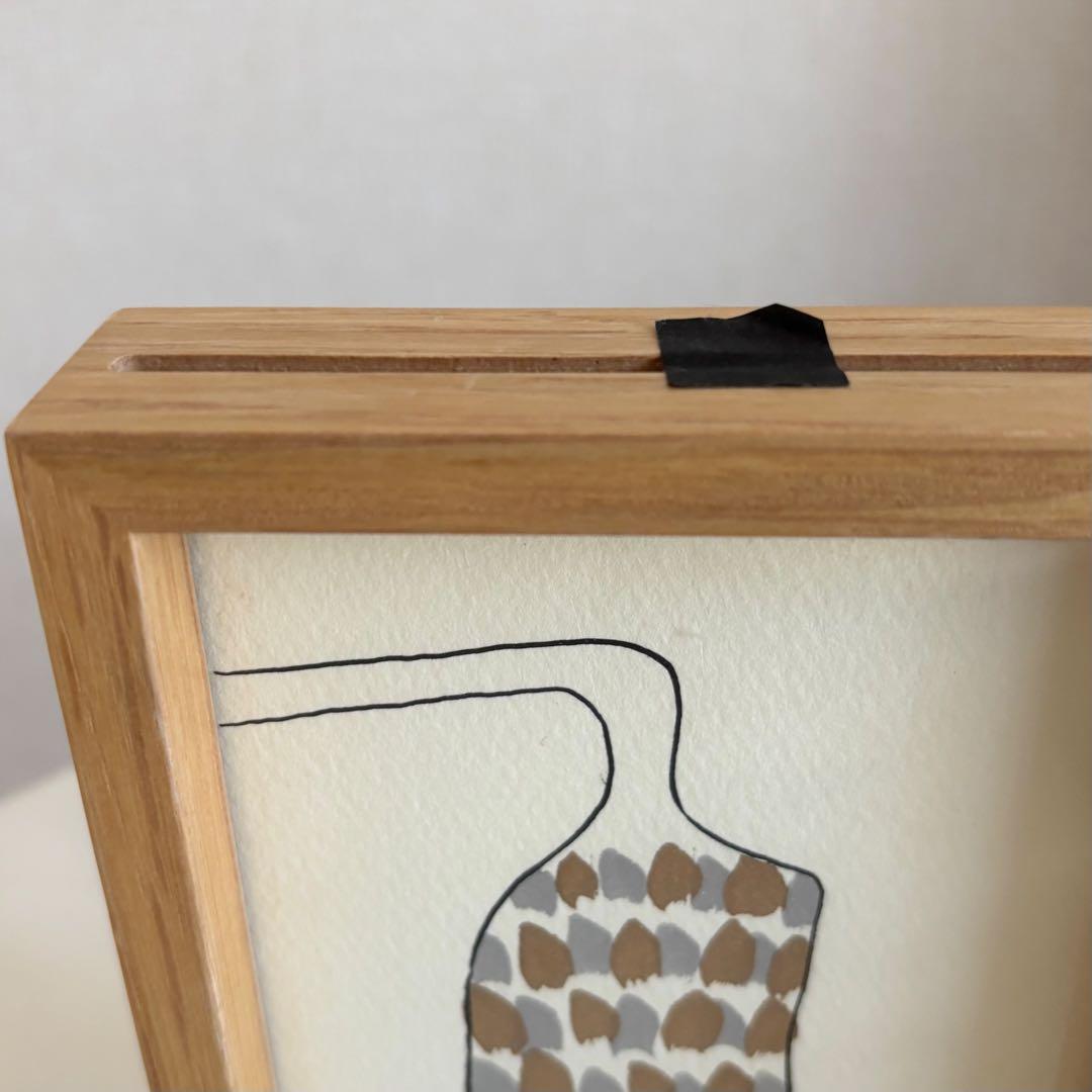 山口一郎　猫　原画