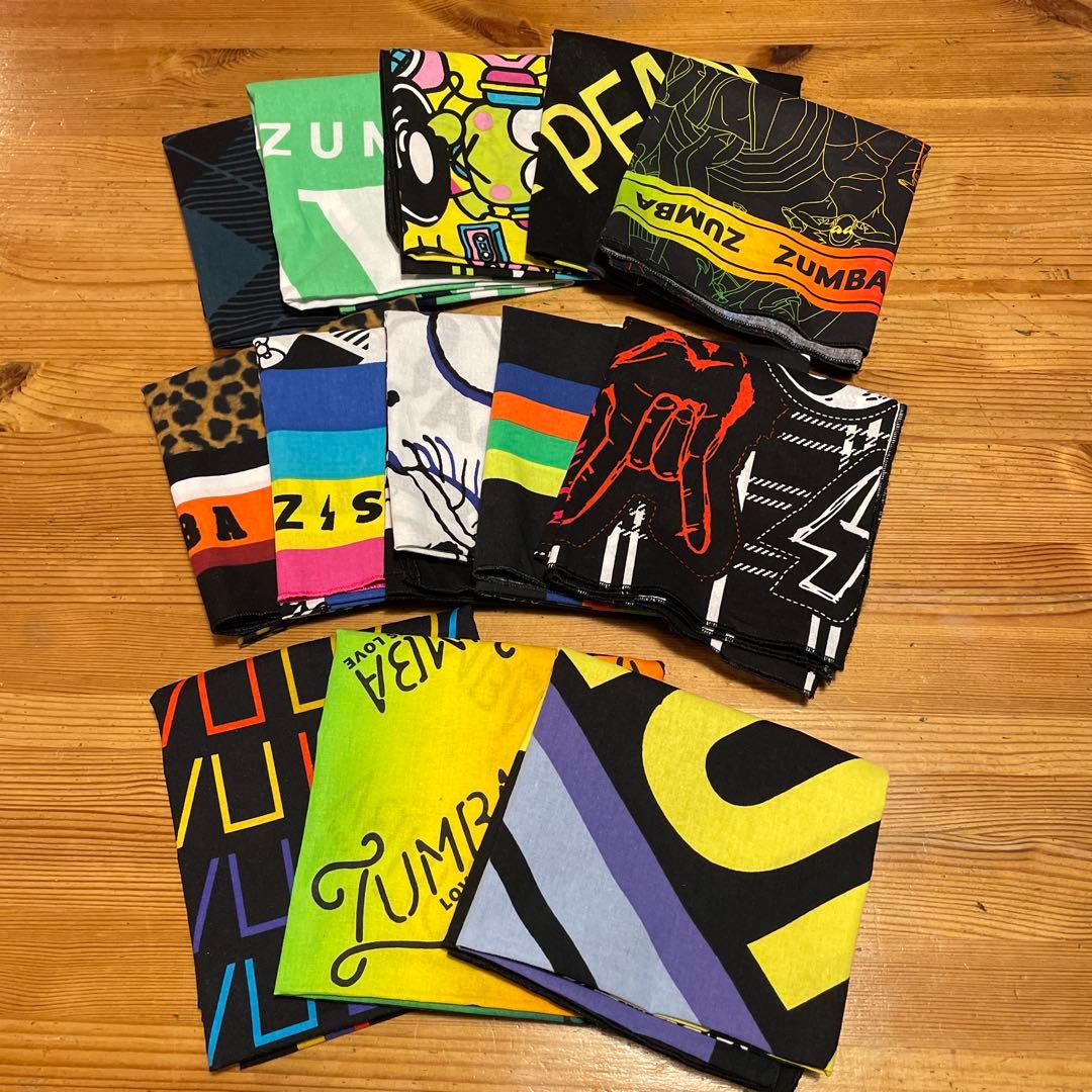 ZUMBAバンダナ13枚