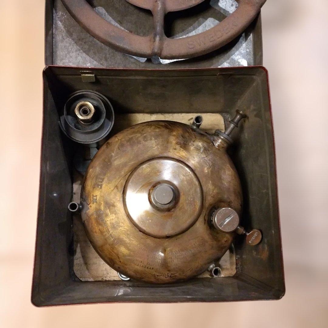 オプティマス ケロシン灯油ストーブ バーナーNO100漆塗り