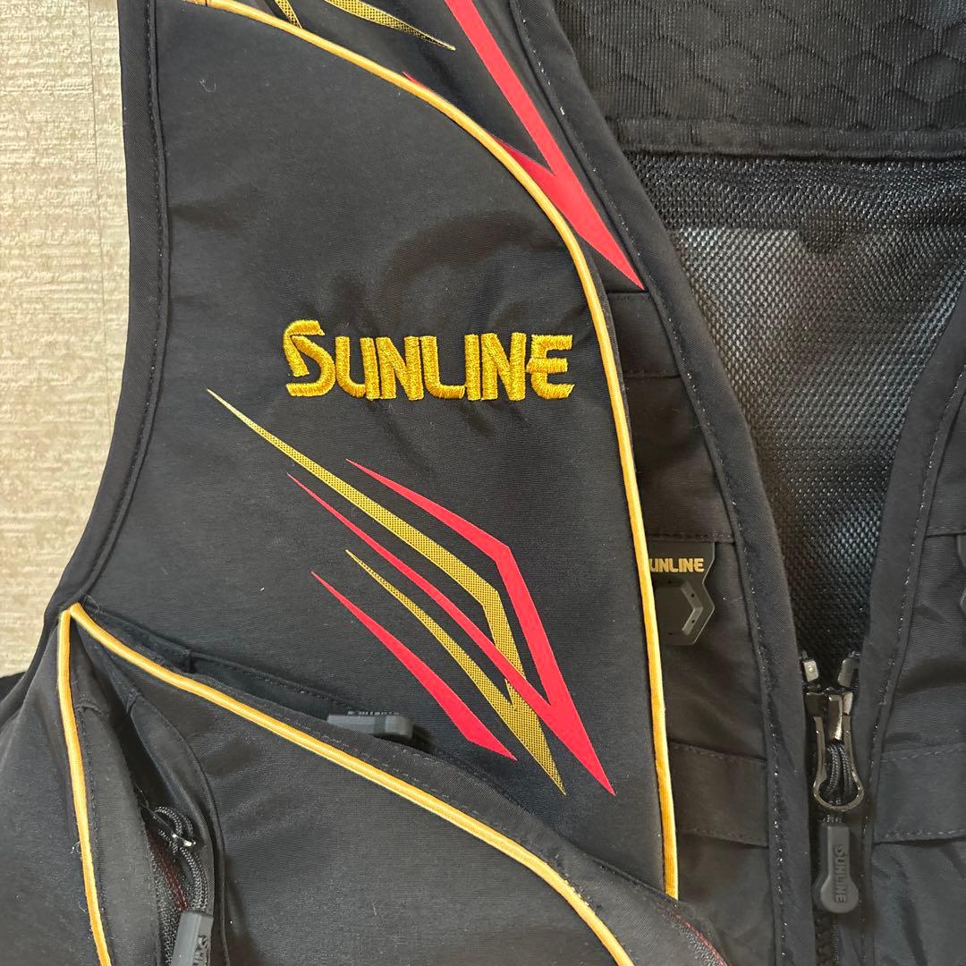 新品未使用サンライン(SUNLINE) S-DRY 鮎ベストSUA-09215