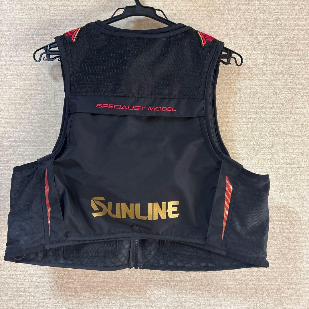 新品未使用サンライン(SUNLINE) S-DRY 鮎ベストSUA-09215