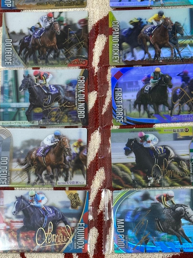 サラブレッドホースコレクション第三弾サインカード18枚セット